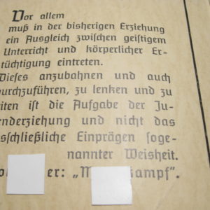 Zeugnisheft aus dem 3. Reich-1763