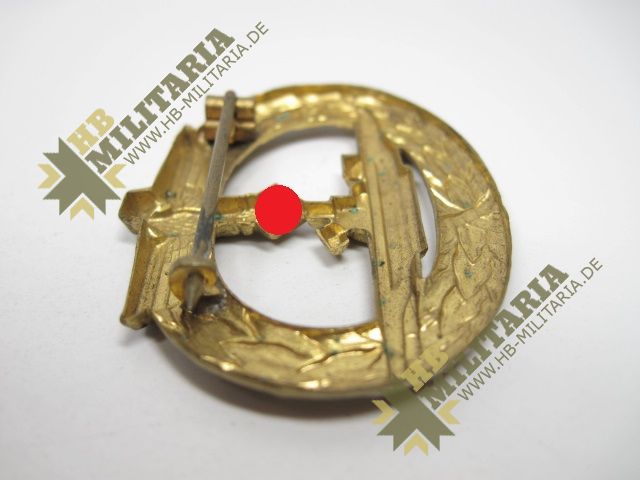 U Boot Kriegsabzeichen Deumer- VERKAUFT- SOLD – Bild 5