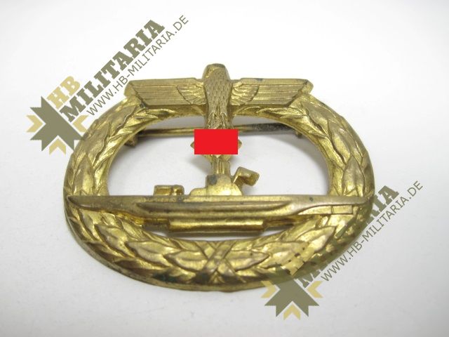 U Boot Kriegsabzeichen Deumer- VERKAUFT- SOLD – Bild 2
