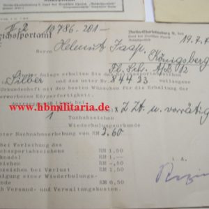 Urkundengruppe für das Reichssportabzeichen-2267