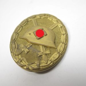 Verwundetenabzeichen in Gold im Etui- VERKAUFT-11579