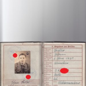 U Boot Fahrer Nachlass von U656- VERKAUFT-2992