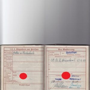 U Boot Fahrer Nachlass von U656- VERKAUFT-2987