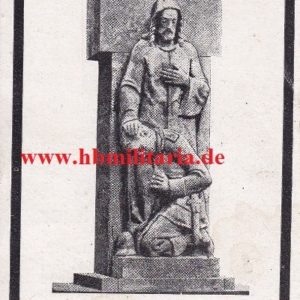 Sterbebild Gefreiter gefallen 1943 bei Charkow-3044