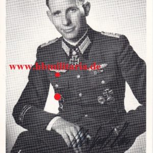 Fotopostkarte Major Ernst Remer-0