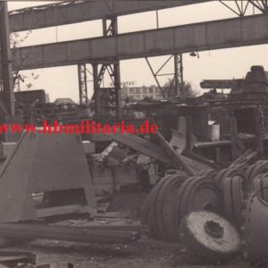 Foto Nachlass Krupp- Druckenmüller. Deutsche Ruestungsschmiede, Sturmgeschütze der Fa. Krupp in Grossformat-3069