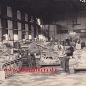 Foto Nachlass Krupp- Druckenmüller. Deutsche Ruestungsschmiede, Sturmgeschütze der Fa. Krupp in Grossformat-3083