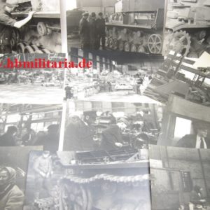 Foto Nachlass Krupp- Druckenmüller. Deutsche Ruestungsschmiede, Sturmgeschütze der Fa. Krupp in Grossformat-0