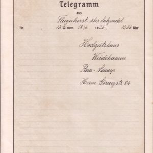 Nachtjagdraumführer 2: Luftwaffenbeobachterschein mit Dokumente und Fotos.-3599