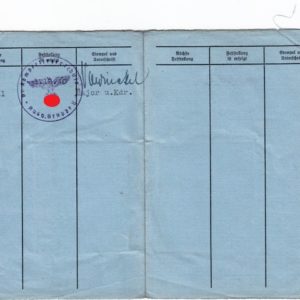 Nachtjagdraumführer 2: Luftwaffenbeobachterschein mit Dokumente und Fotos.-3595