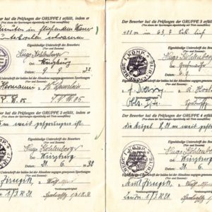 Urkundengruppe eines Oberbefeldwebel-3576