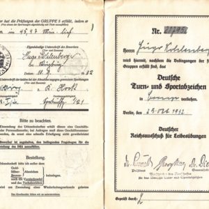 Urkundengruppe eines Oberbefeldwebel-3577