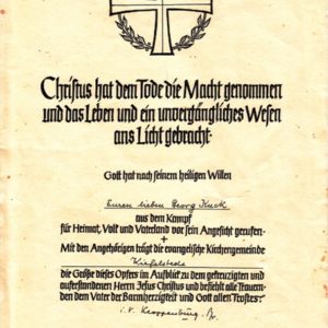 Grosser Nachlass eines Obergefreiten im Infanterie Regiment 16.-3858