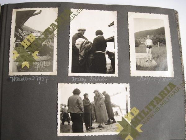 Fotoalbum: ua., Zivil, Wehrmacht, HJ, Reichsparteitag, Foto A. Hitler.-3917