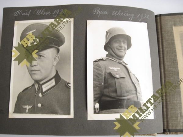 Fotoalbum: ua., Zivil, Wehrmacht, HJ, Reichsparteitag, Foto A. Hitler.-3895