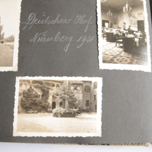 Fotoalbum: ua., Zivil, Wehrmacht, HJ, Reichsparteitag, Foto A. Hitler.-3900