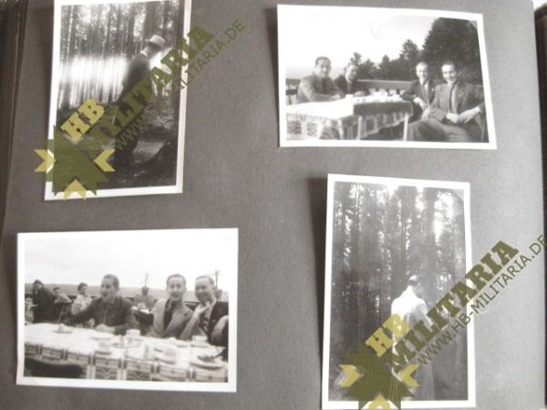 Fotoalbum: ua., Zivil, Wehrmacht, HJ, Reichsparteitag, Foto A. Hitler.-3932