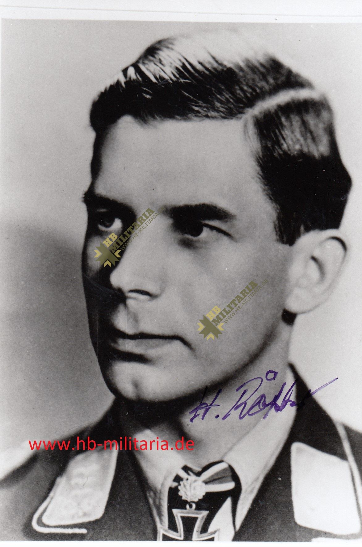 Ritterkreuzträger/ Eichenlaubträger. OU Heinz Rökker