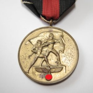 Anschlussmedaille an das Sudetenland 1. Oktober 1938-4357