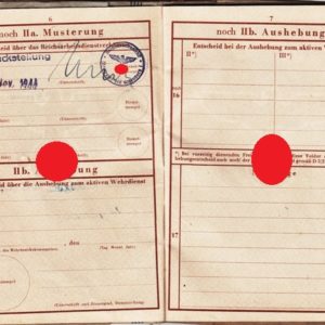 Dokumentennachlaß eines Luftwaffenhelfers in einer Flakbatterie aus dem Raum Oldenburg-4652