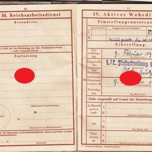 Dokumentennachlaß eines Luftwaffenhelfers in einer Flakbatterie aus dem Raum Oldenburg-4653