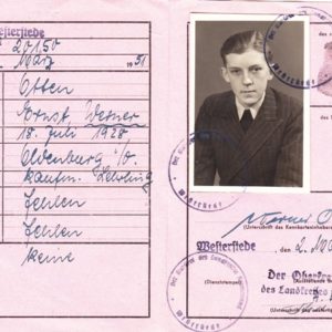 Dokumentennachlaß eines Luftwaffenhelfers in einer Flakbatterie aus dem Raum Oldenburg-4666