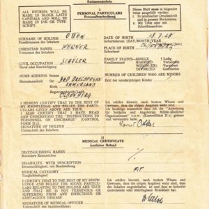 Dokumentennachlaß eines Luftwaffenhelfers in einer Flakbatterie aus dem Raum Oldenburg-4662