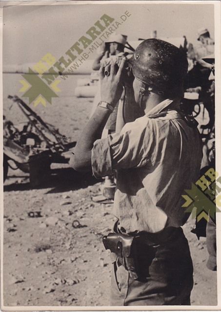 8.8 Flak- Deutsches Afrika Korps Original Pressefoto-0