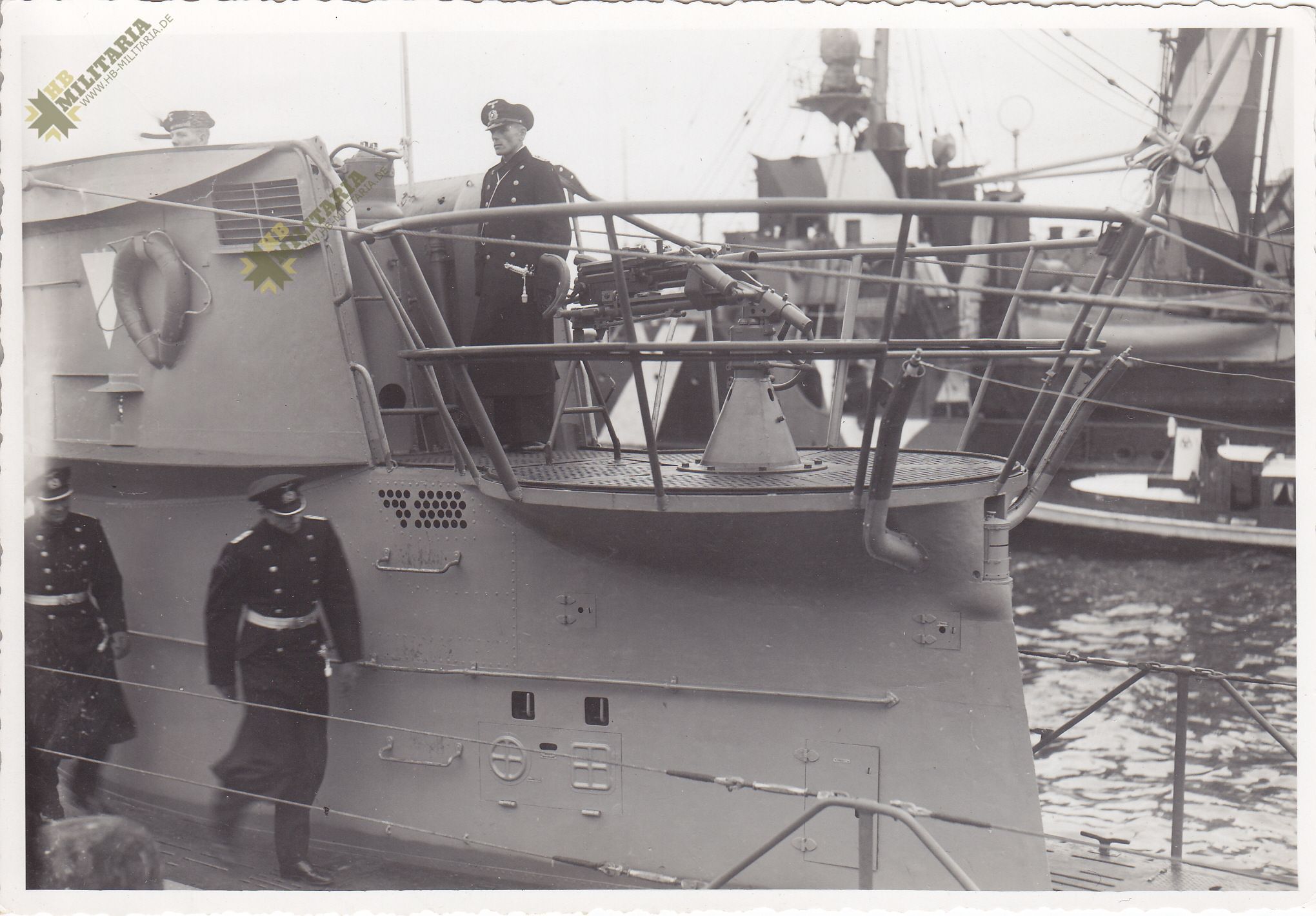 Indienststellung von U69 Kapitänleutnant Jost Metzler-0