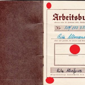 Dokumente Nachlass einer Angehörigen vom Reichsarbeitsdienst ( RAD, weibliche Jugend )-5071