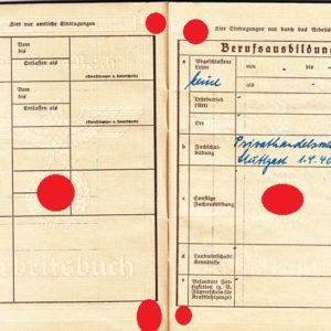 Dokumente Nachlass einer Angehörigen vom Reichsarbeitsdienst ( RAD, weibliche Jugend )-5073