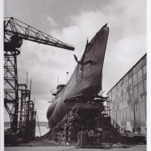 Indienststellung eines U Bootes der Lübecker Flender Werke-0