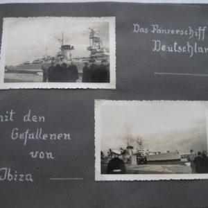 Fotoalbum Kriegsmarine. Brake. Die Weser. Oldenburg Bümmerstehderheide. Gauleiter Weser Ems/ Oldenburg Carl Röver. Panzerschiff Deutschland.-5679