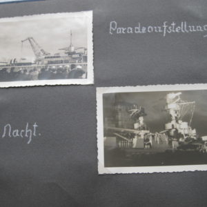 Fotoalbum Kriegsmarine. Brake. Die Weser. Oldenburg Bümmerstehderheide. Gauleiter Weser Ems/ Oldenburg Carl Röver. Panzerschiff Deutschland.-5699