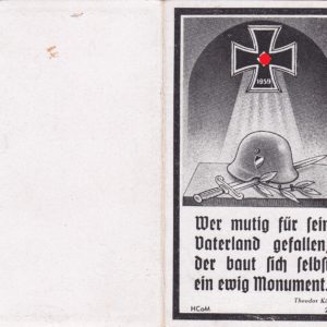 Sterbebild Gebirgsjäger Stalingrad-6200