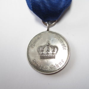 Preußen Dienstauszeichnung für Unteroffiziere und Mannschaften Medaille für IX Jahre-6409