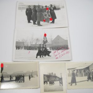5x Fotos Luftwaffe Vereidigung-0
