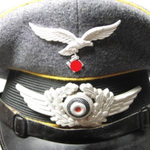 Luftwaffe Schirmmütze der Fliegertruppe für Mannschaften- VERKAUFT-6955