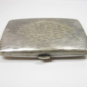 Zigarettenetui mit Beobachterabzeichen-7172