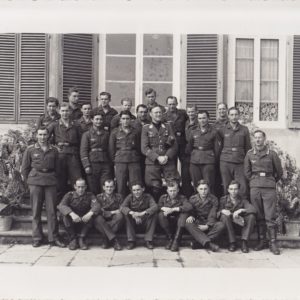 Gruppenfoto Grossformat Angehörige der Fallschirmjäger Division Hermann Göring-0