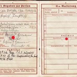 Wehrpass Luftwaffe. ZG 76, JG 76, JG 300 ( Wilde Sau )- VERKAUFT-7680