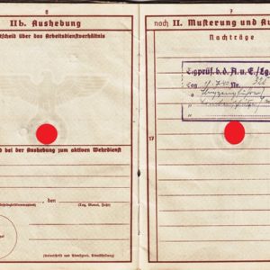 Wehrpass Luftwaffe. ZG 76, JG 76, JG 300 ( Wilde Sau )- VERKAUFT-7681