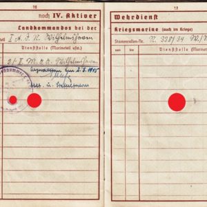 Wehrpass Luftwaffe. ZG 76, JG 76, JG 300 ( Wilde Sau )- VERKAUFT-7684