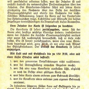 2x Arbeitsbücher + 1x Kennkarte aus dem Raum Eger/ Tachau. Sudetengau, heute Tschechien. Sešity + 1x 2x identifikační kartu od pokoje Eger / Tachau. Sudety, dnes Česká republika.-7707