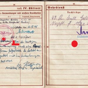 Wehrpass Luftwaffe. ZG 76, JG 76, JG 300 ( Wilde Sau )- VERKAUFT-7690