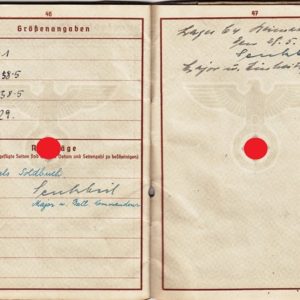 Wehrpass Luftwaffe. ZG 76, JG 76, JG 300 ( Wilde Sau )- VERKAUFT-7691