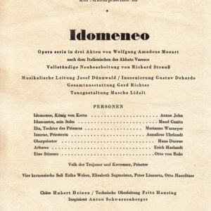 Programm des württembergischen Staatstheater Stuttgart-7721