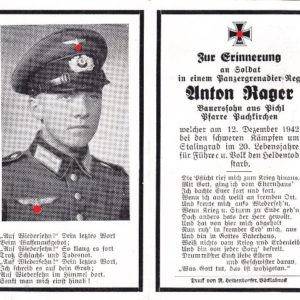 Sterbebild Panzergrenadier Stalingrad-0