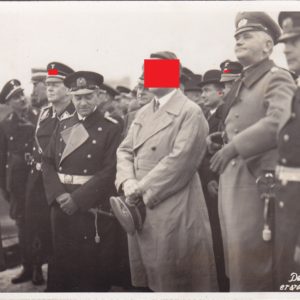 4x Fotos vom 12.12.1933 Empfang des leichten Kreuzers Köln in Wilhelmshaven durch den Führer.-8285