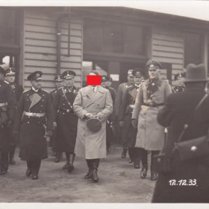 4x Fotos vom 12.12.1933 Empfang des leichten Kreuzers Köln in Wilhelmshaven durch den Führer.-8288